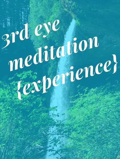 Third Eye Meditation [experience and a message from Archangel Michael]