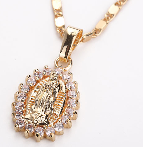 Mother Mary Necklace (Blessed)