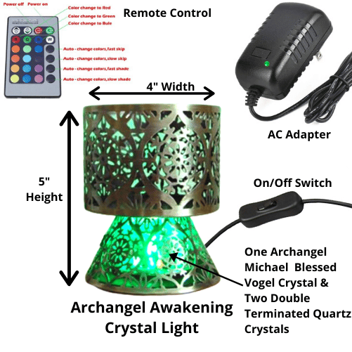 Archangel Awakening Crystal Light Mini Unit