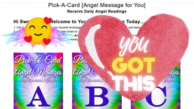 Pick a Card – Angel Reading – Valentine’s Angel Messages For You – You Got This! VIDEO