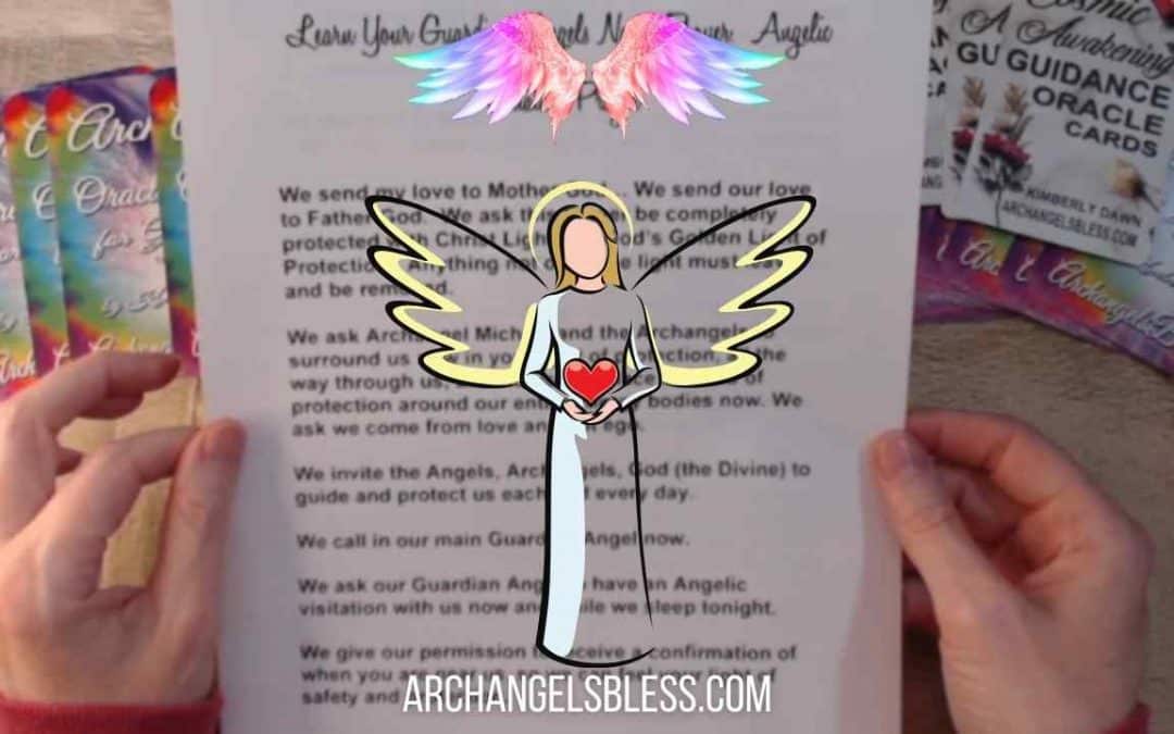 LEARN Your Guardian Angels Name Prayer – Angelic Visitation Prayer – Magical! VIDEO