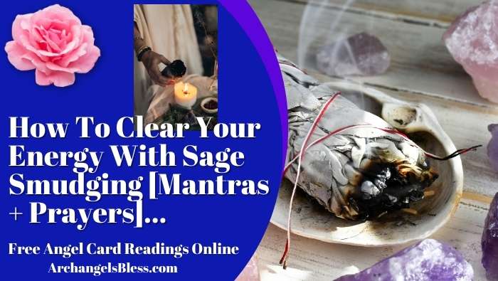 How To Clear Your Energy With Sage Smudging [Mantras + Prayers], How To Clear Your Energy With Sage Smudging, What Is A Smudging Ritual, Benefits of Burning Sage, How To Burn Sage, What Does Saging A House Do, Mantras To Say While Smudging Your Home, Prayers To Say While Smudging Your Home, Sage Burning History, How To Smudge Your House To Invite Positive Energy, Using Sage Smudging To Cleanse Yourself, Using Sage To Cleanse A Room, How To Sage Your House For The First Time, How To Sage Your House From Negativity, Smudging For Beginners, How To Put Out Sage After Burning