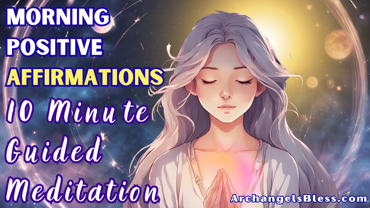 Morning Positive Affirmations - 10 Minute Guided Meditation for a Great Day!